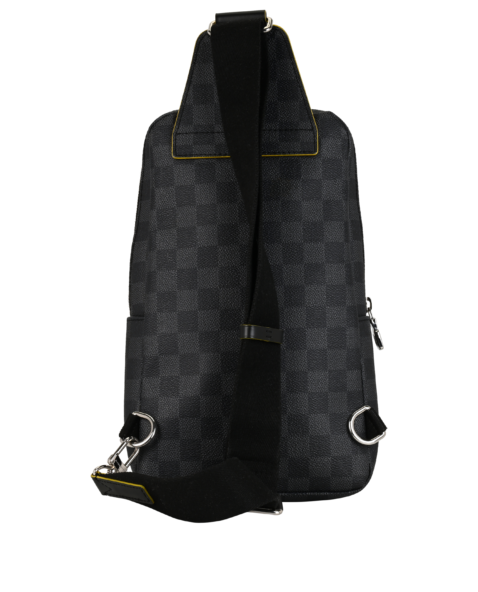 Avenue Sling, &pound;1,100, Handbags, Black, Canvas, Back view